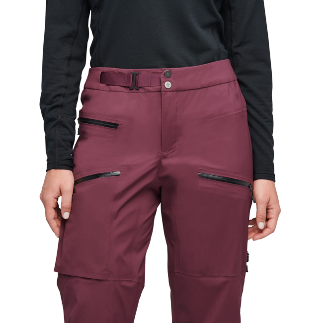 Black Diamond Recon Lt Stretch Παντελόνι γυναικείο, blackberry
