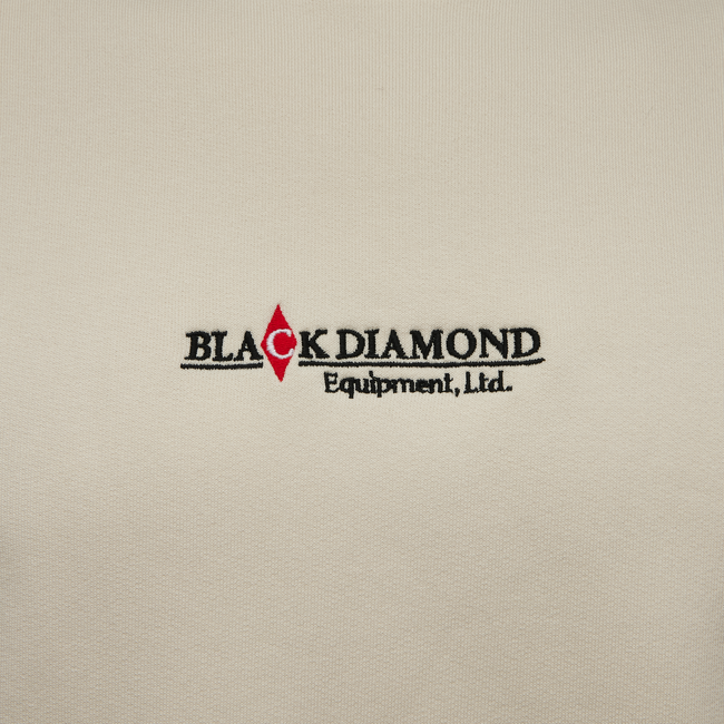 Black Diamond Heritage Wordmark Φούτερ Ανδρικό, Off White
