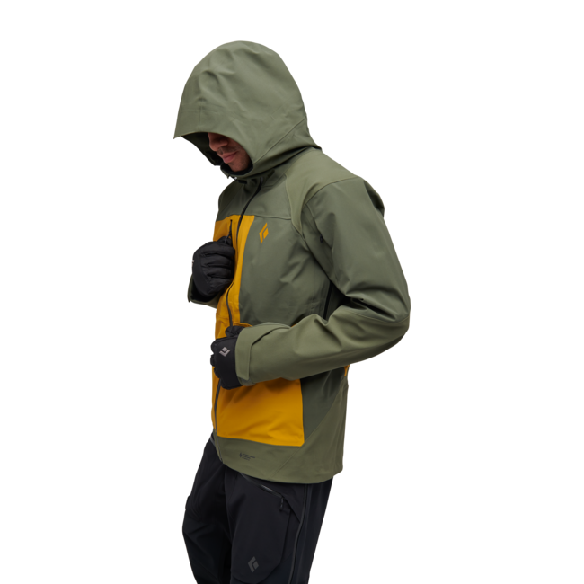Black Diamond Recon Stretch Pro Shell μπουφάν σκι ανδρικό, tundra-amber