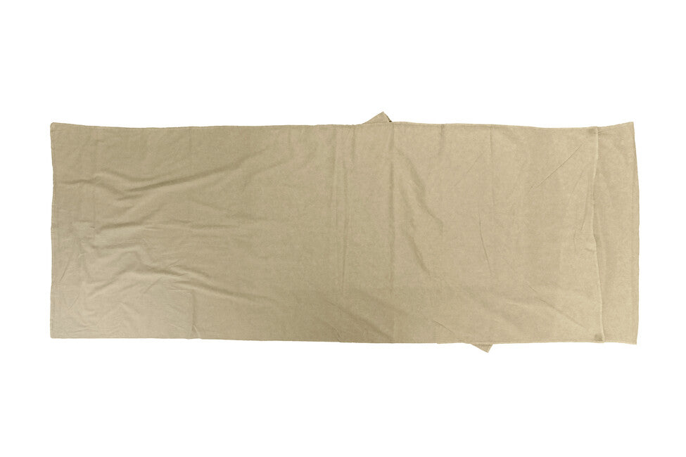 Origin Outdoors Ορθογώνια Εσωτερική Επένδυση Υπνόσακου από Βαμβάκι, Άμμο