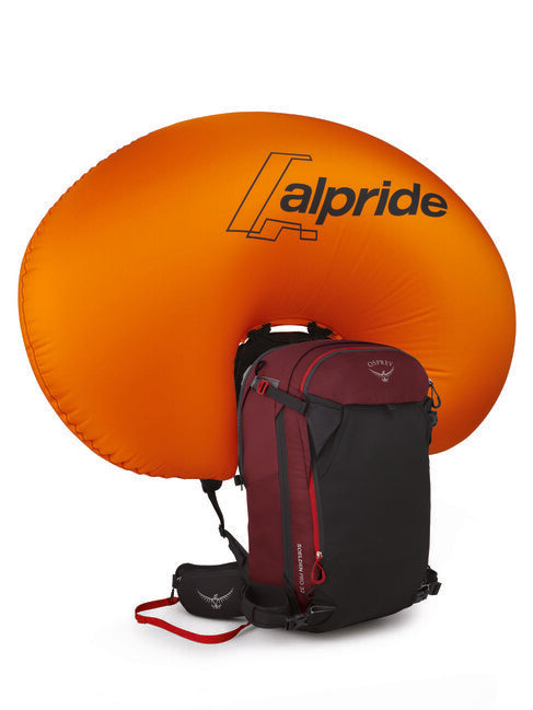 OSPREY Soelden Pro Avy 32 II Σακίδιο πλάτης σκι-αλπινισμού, Red Mountain
