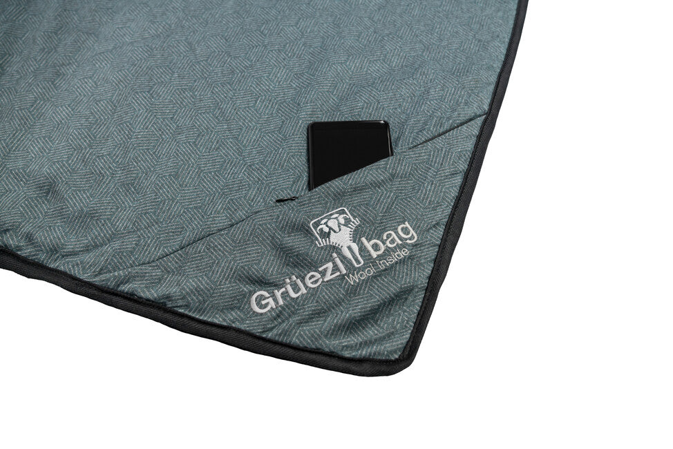 Grüezi-Bag Wellhealth Grüezi Μάλλινο Κάλυμμα Σκούρο Μπλε Deluxe