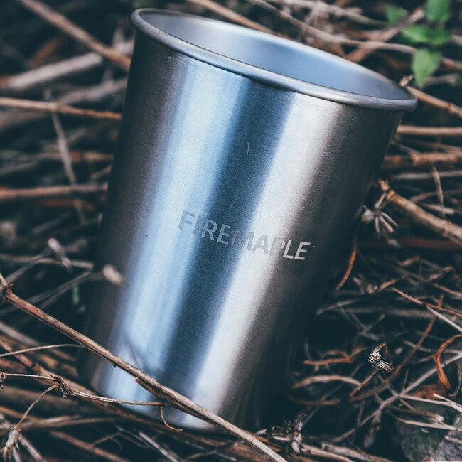 Fire Maple Antarctic Ποτήρια από Ανοξείδωτο Χάλυβα 350 ml, Ασημί, 2 τεμάχια