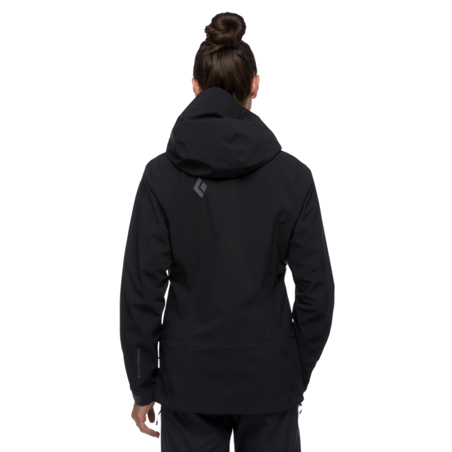 Black Diamond Recon Stretch Ski Shell μπουφάν σκι γυναικείο, μαύρο