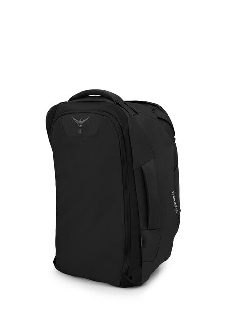 OSPREY FARPOINT 55 σακίδιο πλάτης ταξιδίου, μαύρο
