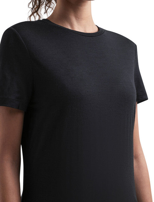 Icebreaker 150 Tech Lite III Merino Μπλουζάκι Γυναικείο με Κοντό Μανίκι