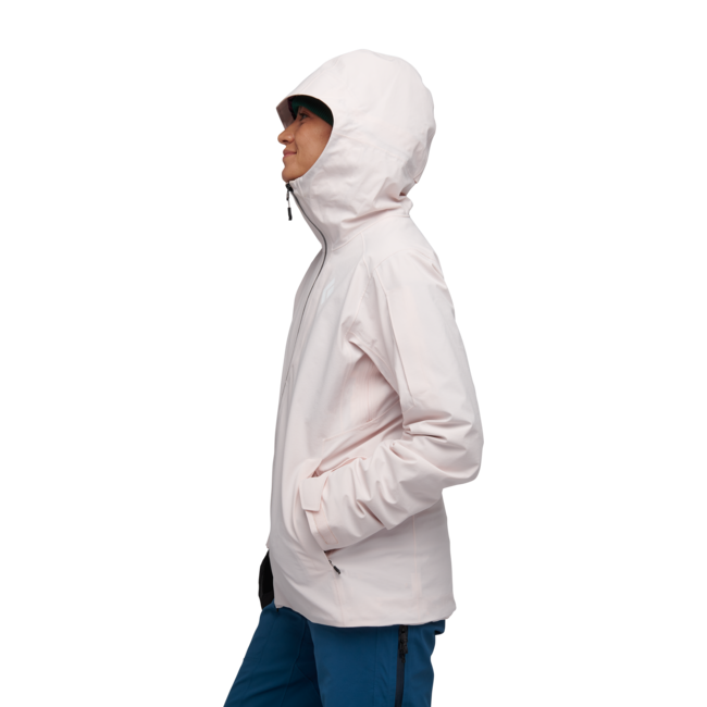 Black Diamond Recon Insulated Shell αδιάβροχο μπουφάν γυναικείο, ice pink