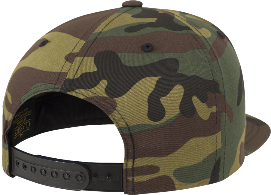 Brandit Camo Classic Snapback σκούφος, woodland