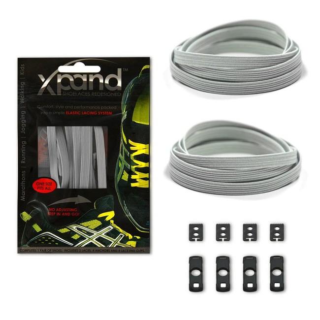 Xpand Elastic Ελαστικά κορδόνια παπουτσιών, χάλυβας