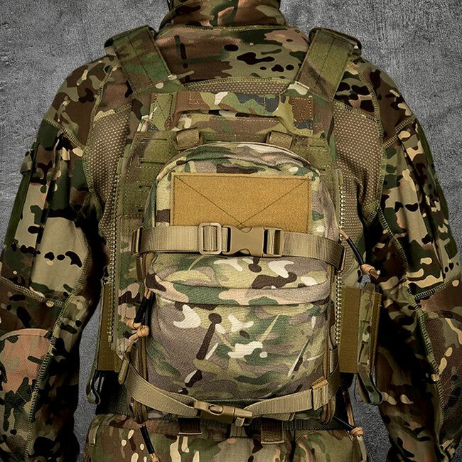 DRAGOWA Tactical Legion Θήκη Νερού για Tactical Vest, Λαδί