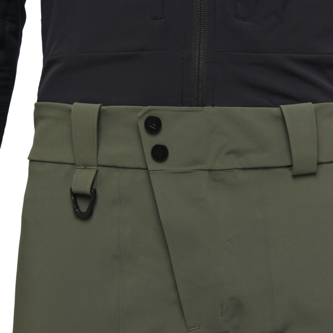 Black Diamond Recon Stretch Pro Bibs παντελόνι ανδρικό με τράκες, tundra