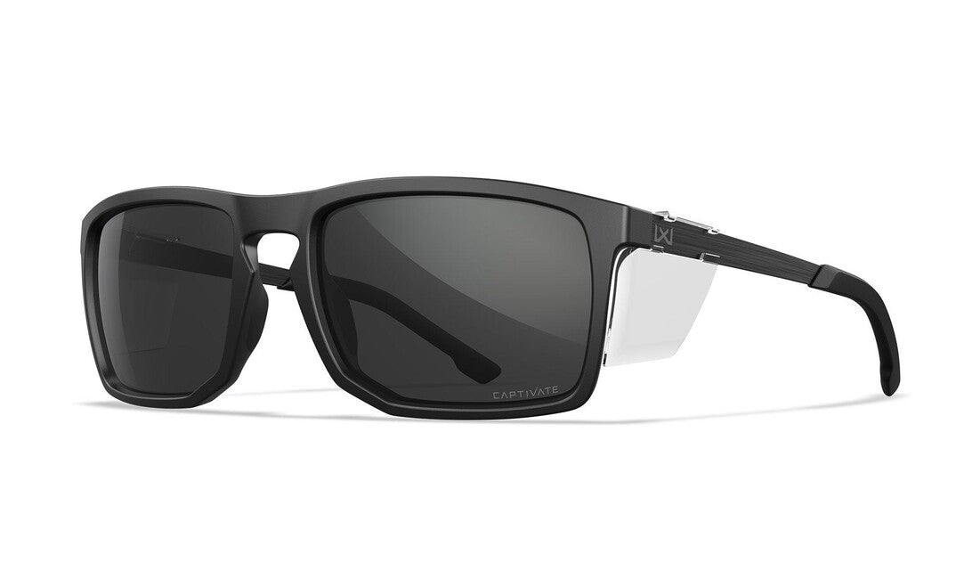 Wiley X Axe Γυαλιά Ηλίου, Captivate Polarized Grey/ Matte Black