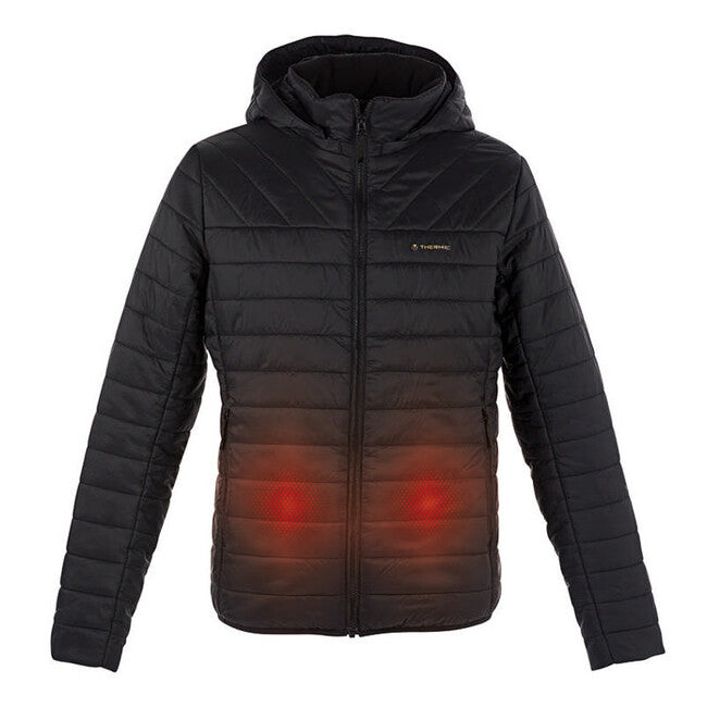 Therm-ic PowerJacket Casual ανδρικό μπουφάν, μαύρο