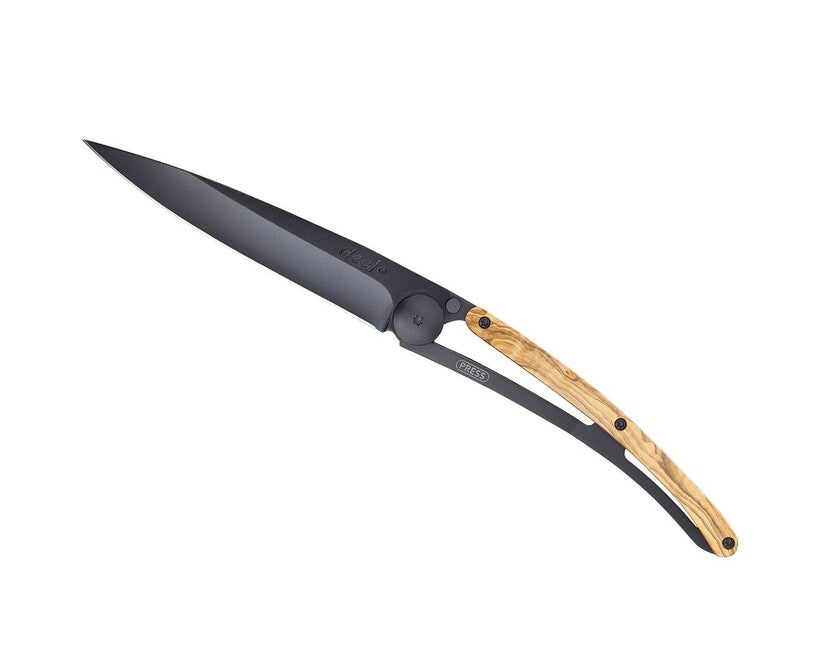 Deejo Black wood Αναδιπλούμενο Μαχαίρι