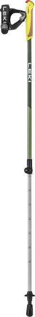 LEKI Walker XS Μπατόν Nordic Walking, πράσινο μεταλλικό-ελιά-λευκό, 80 - 110 cm