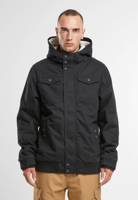 Brandit Meadow Jacket Χειμωνιάτικο μπουφάν ανδρικό, μαύρο