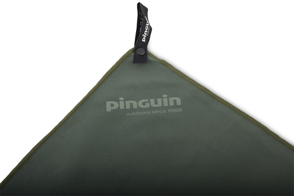 Pinguin Micro Towel Logo Πετσέτα 40 x 40 cm, γκρι
