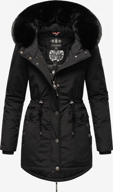 Navahoo Sweety Deluxe Parka Χειμώνα Γυναικεία, Μαύρο