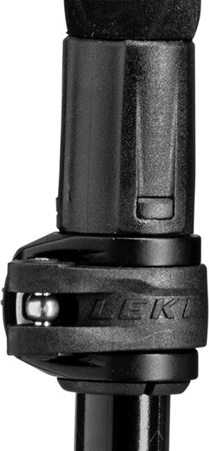 LEKI Black Series FX Carbon Ραβδοί Trekking, Μαύρο-Διάφανο-Φυσικό Ανθρακικό, 110 - 130 cm