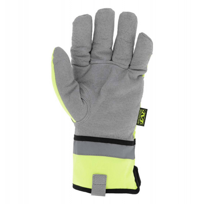 Mechanix ColdWork Gauntlet Δερμάτινα Γάντια Hi-Viz, κίτρινο