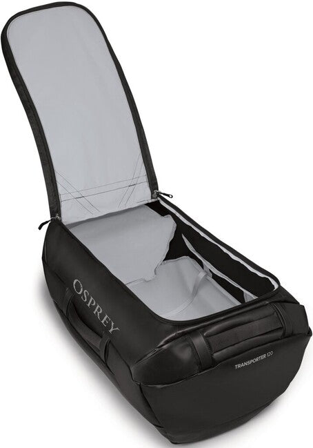 OSPREY Transporter 120 τσάντα ταξιδίου, μαύρη