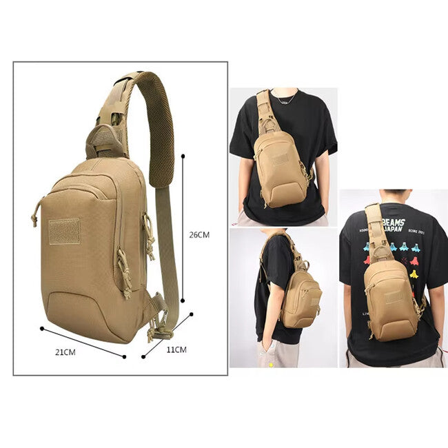 DRAGOWA TACTICAL σακίδιο πλάτης Mike ενός ιμάντα, πράσινο