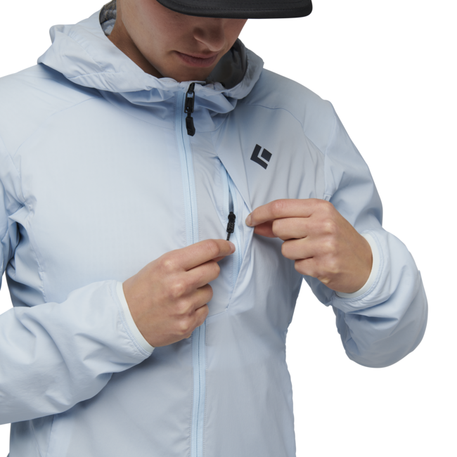 Black Diamond Alpine Start Insulated Hoody Μπουφάν Softshell Γυναικείο, Belay Blue