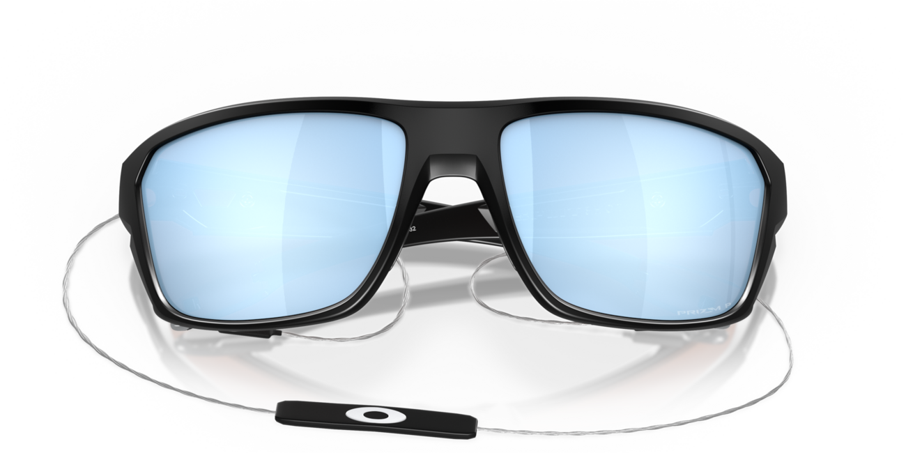 Oakley SPLIT SHOT Ηλιακά Γυαλιά με Σκελετό Matte Black και Φακούς Prizm Deep Water Polar 64