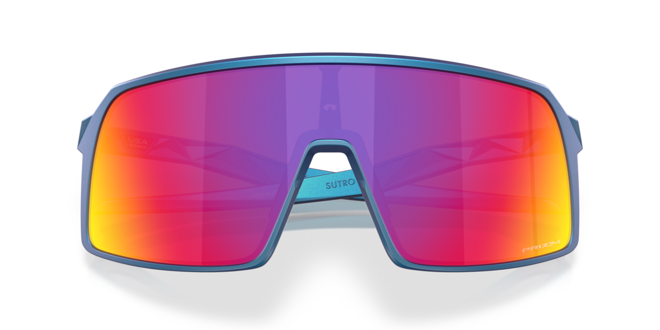 Oakley SUTRO Γυαλιά Ηλίου με Σκελετό Matte Cyan/Blue Colorshift και Φακούς Prizm Road, Steel