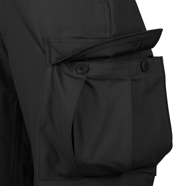 Helikon-Tex σορτς BDU PolyCotton Ripstop, μαύρο