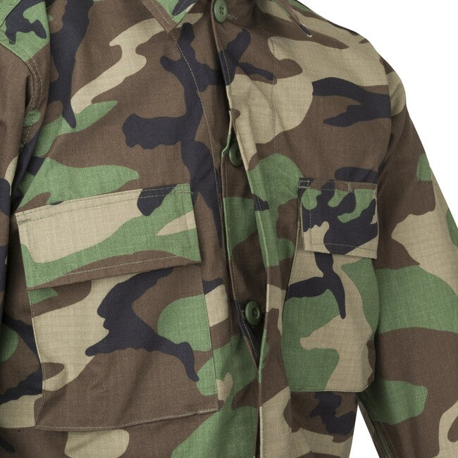 Helikon-Tex Μπλούζα BDU PolyCotton Ripstop, US Woodland