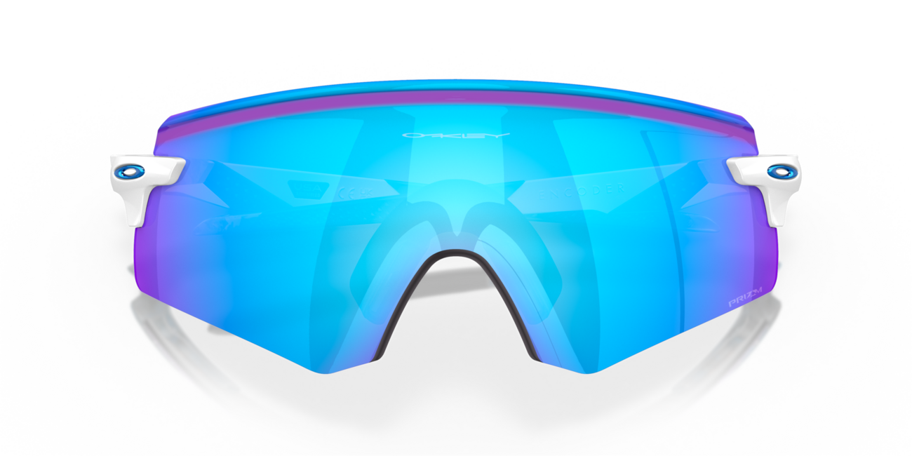 Oakley ENCODER Γυαλιά Ηλίου με Σκελετό Polished White και Φακούς Prizm Sapphire