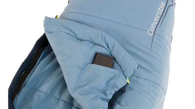 Outwell Convertible Junior Σάκος Ύπνου, γαλάζιο