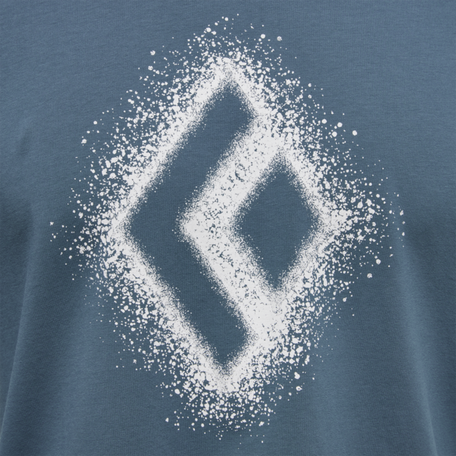 Black Diamond Chalked Up 2.0 Μπλουζάκι Ανδρικό με Κοντό Μανίκι, creek blue