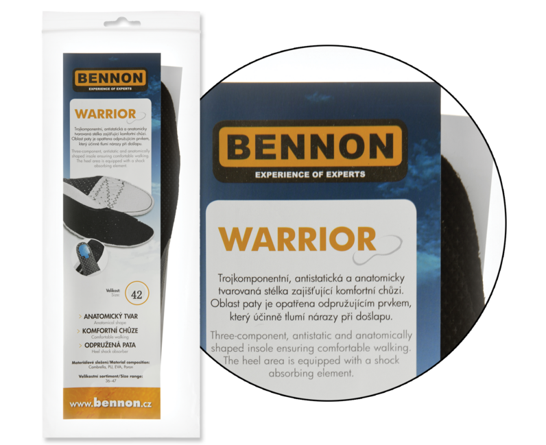 BENNON WARRIOR ανατομικές πάτοι παπουτσιών
