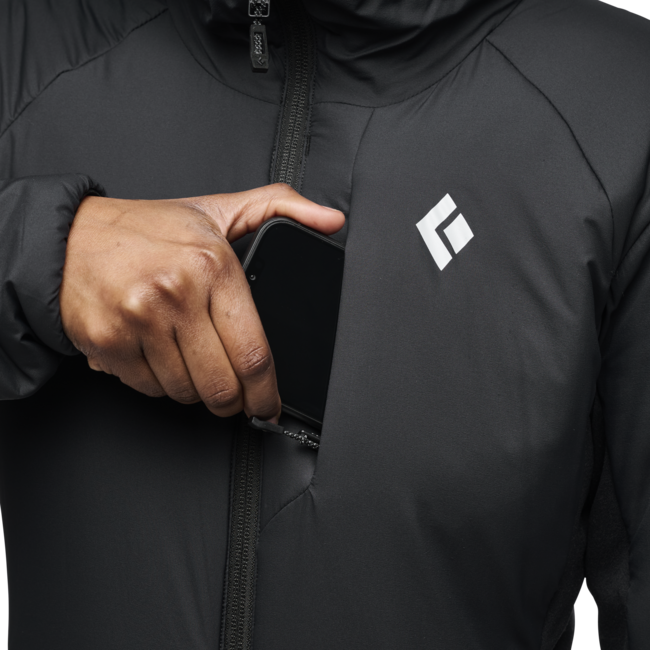 Black Diamond First Light Hybrid φούτερ γυναικείο, μαύρο