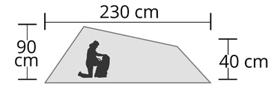 Origin Outdoors Hyggelig Σκηνή ενός ατόμου