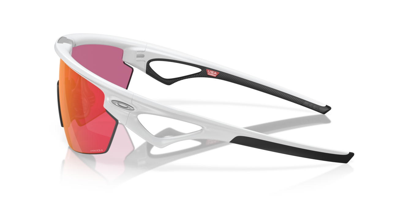 Oakley SPHAERA Γυαλιά Ηλίου με σκελετό Matte White και φακούς Prizm Field, 36