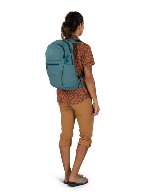 OSPREY DAYLITE PLUS Σακίδιο πλάτης πόλης 20L Γη, sea glass blue
