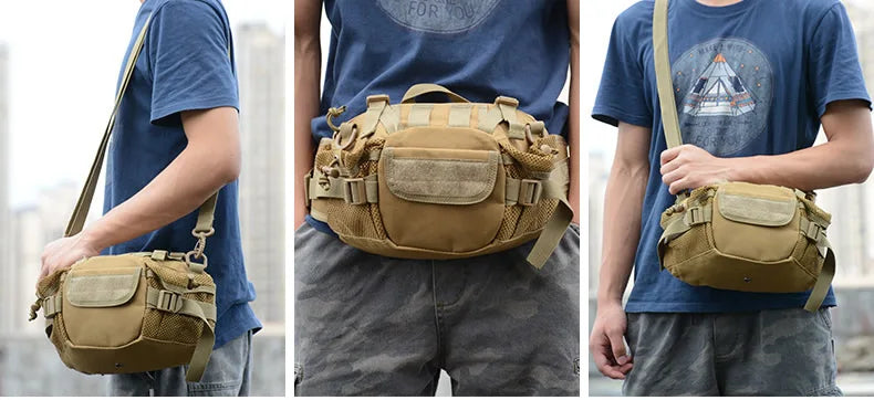 DRAGOWA TACTICAL Sierra 7 ζώνη μέσης, χακί, 7 L