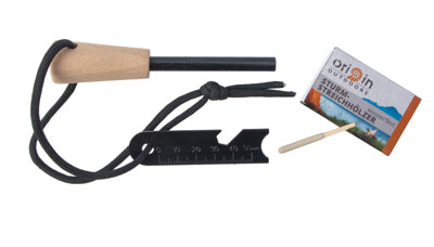 Origin Outdoors Firesteel Deluxe Κρεσίδα, Μαύρο
