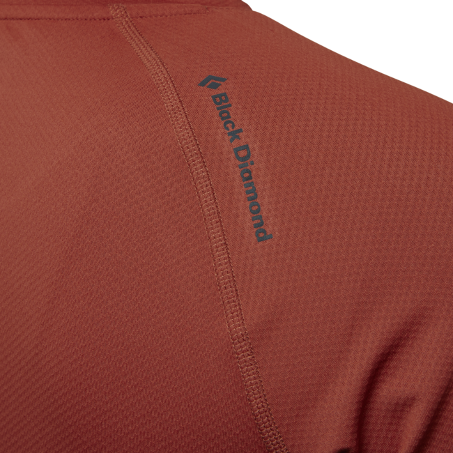 Black Diamond Alpenglow Crew Μπλουζάκι ανδρικό με μακρύ μανίκι, burnt sienna