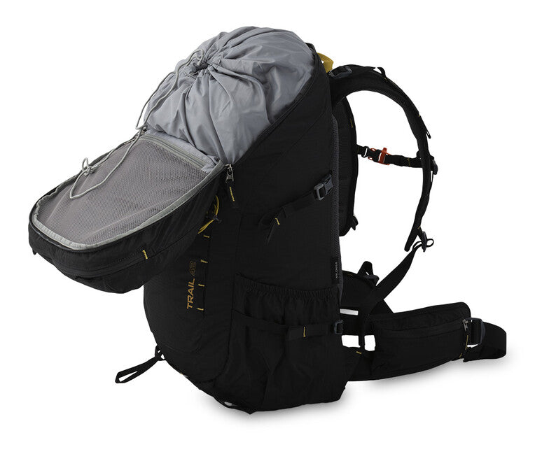 Pinguin Trail 42 σακίδιο πλάτης Nylon, 42 L, μαύρο