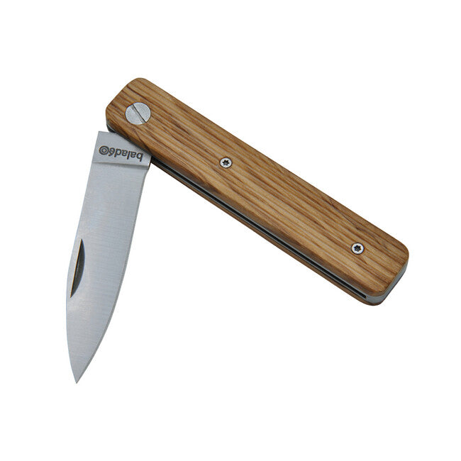 Baladeo ECO331 Papagayo Μαχαίρι Τσέπης, Λάμα 7,5 cm, Χάλυβας 420, Χερούλι Ξύλο Ελιάς