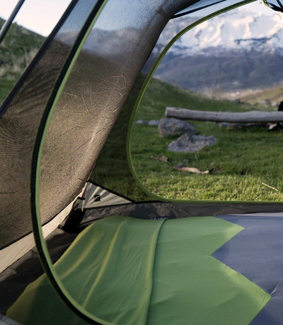 Klymit Double V Sheet θήκη προστασίας αλεξίπτωτου, πράσινο γκρι