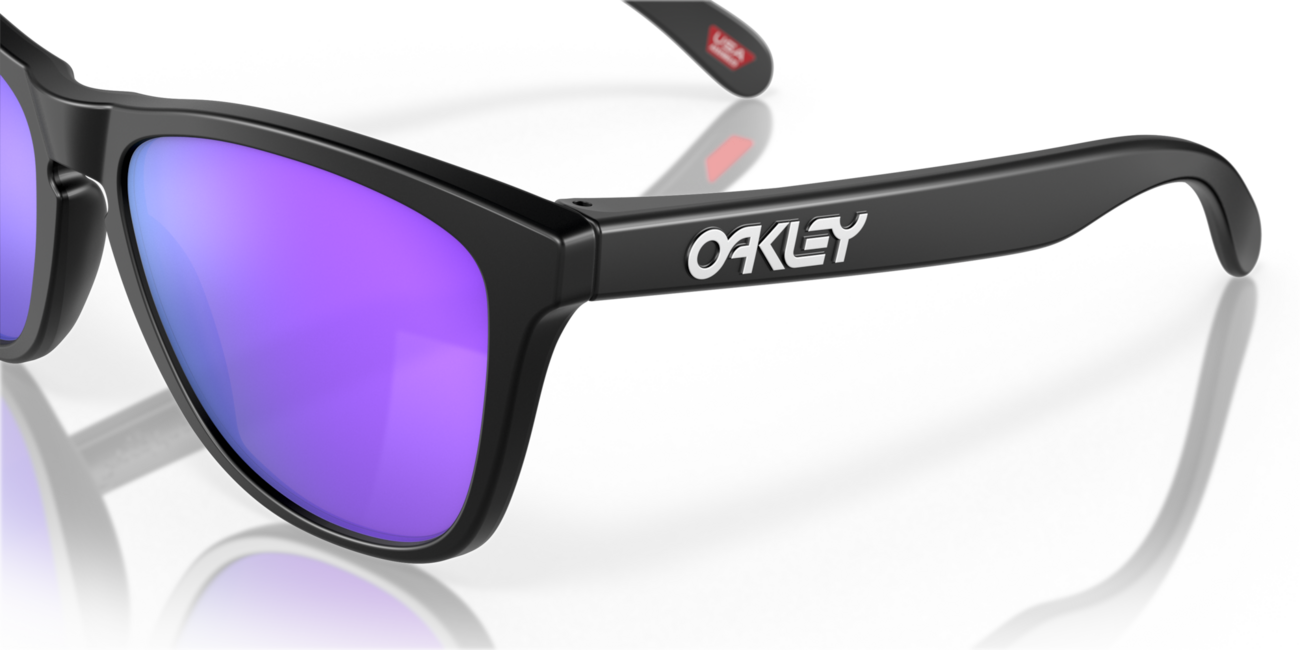 Oakley FROGSKINS Γυαλιά Ηλίου με Σκελετό Matte Black και Φακούς Prizm Violet, 55