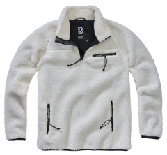 Brandit Teddyfleece Troyer Μπουφάν Fleece, Λευκό