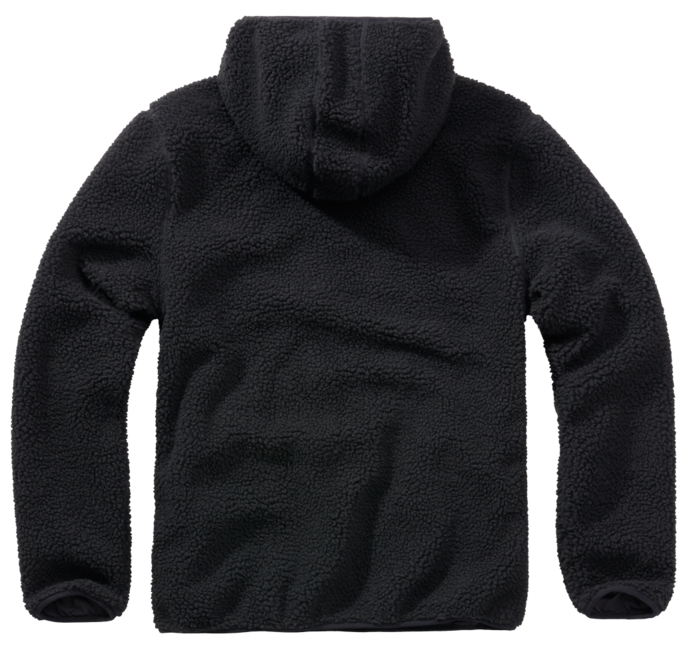 Brandit Worker Φούτερ Teddyfleece, μαύρο