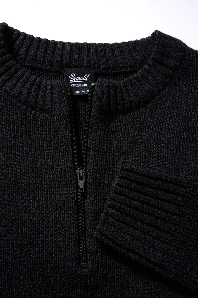 Brandit Army pulóver, čierna