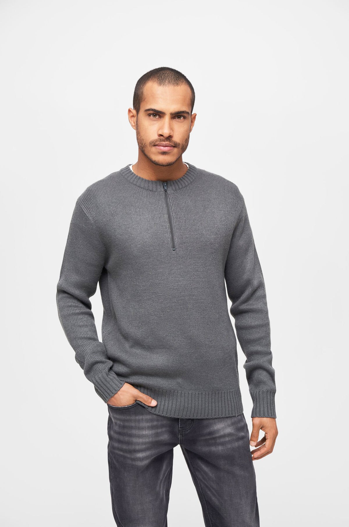Brandit Army pulóver, anthracite